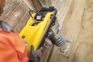 Wacker Neuson BS60-2 Rammer on construction site